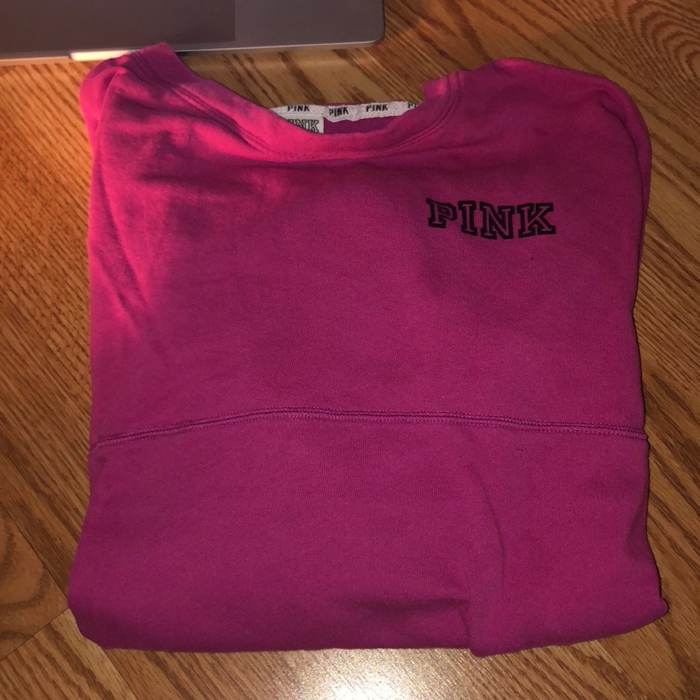 VS PINK FUSHIA PULL OVER